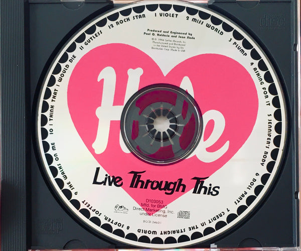 Hole “Live Through This” CD (1994)