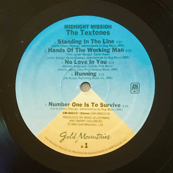 Textones "Midnight Mission" LP (1984)