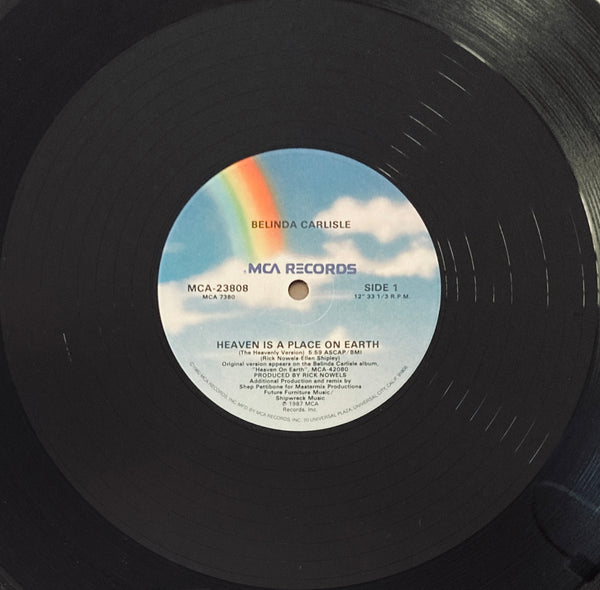 Belinda Carlisle "Heaven Is A Place On Earth" 12" Single (1987)