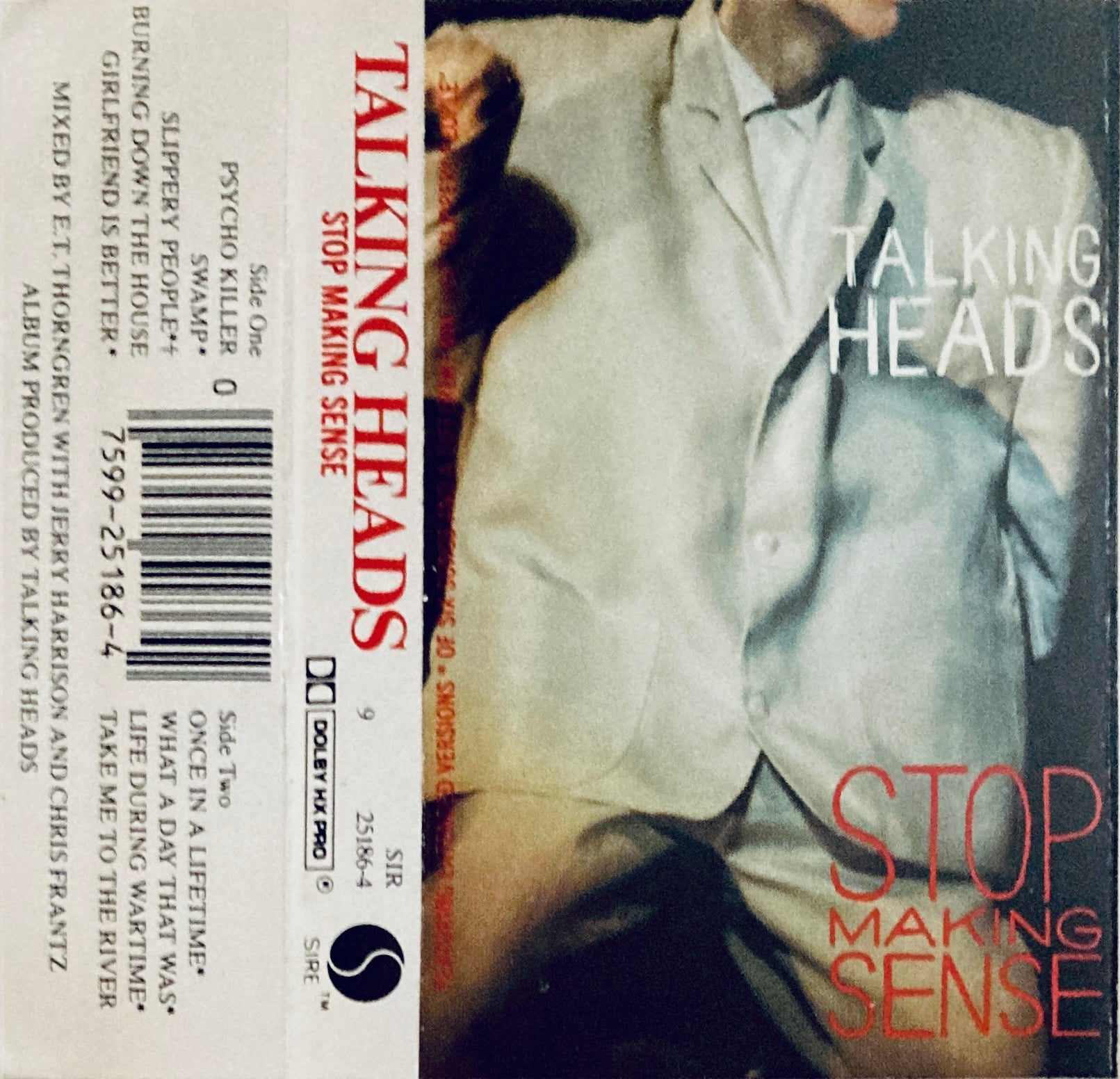 Talking Heads "Stop Making Sense" CS (1984)