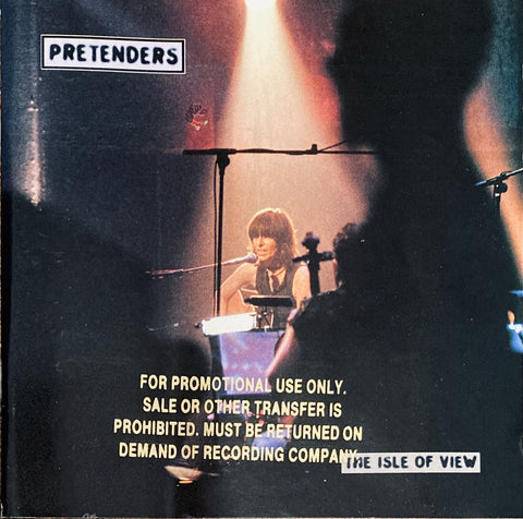 Pretenders “Live Isle Of View” PR CD (1995)