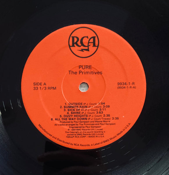 Primitives “Pure” LP (1989)