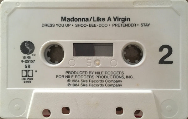 Madonna “Like A Virgin” CS (1984)