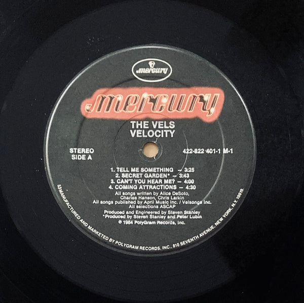 Vels “Velocity” LP (1984)