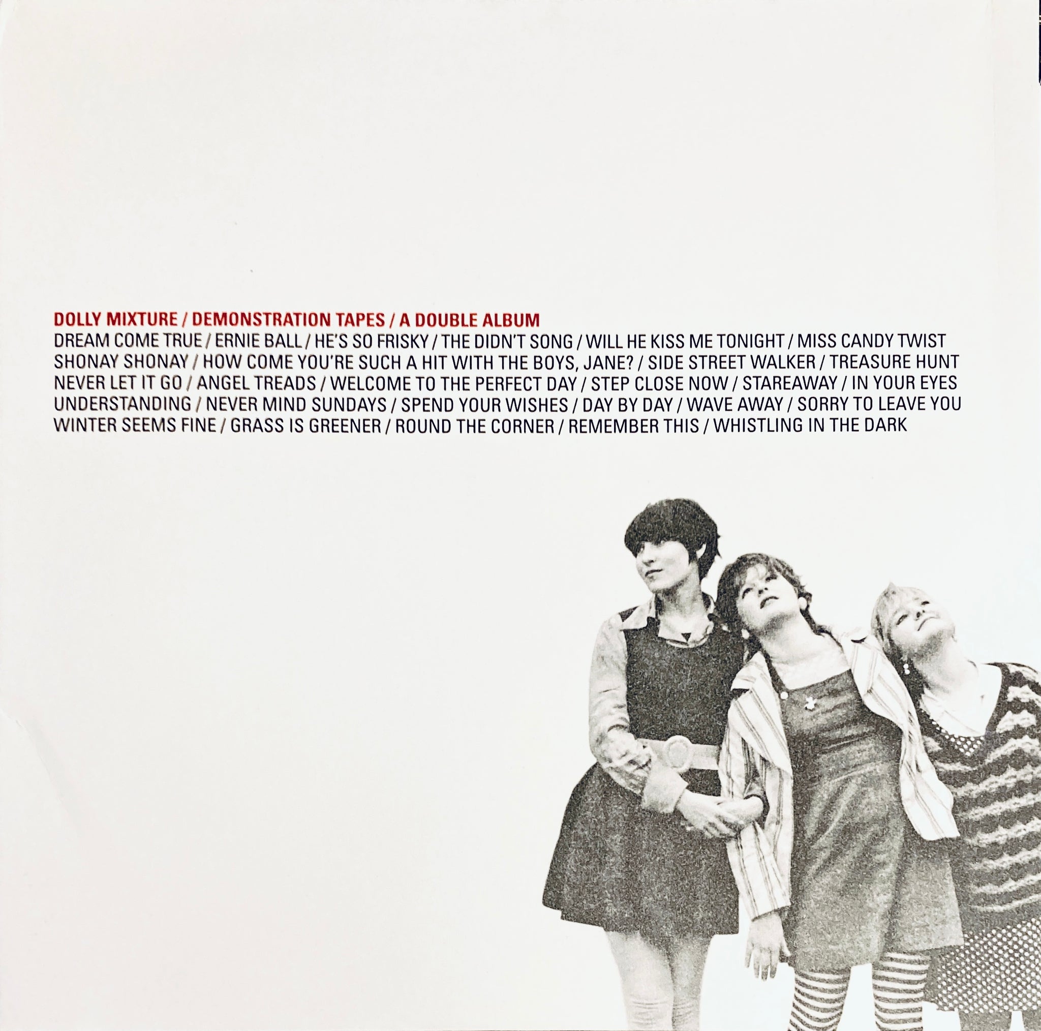 Dolly Mixture "Demonstration Tapes" Red 2XLP (2019)