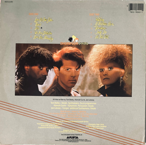 Thompson Twins "Side Kicks" LP (1983)