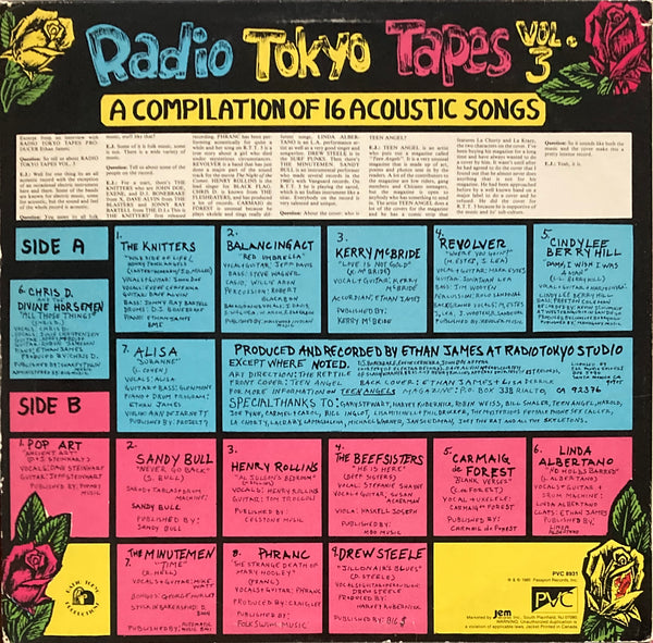 Various "Radio Tokyo Tapes Vol. 3" LP (1985)
