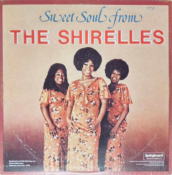 Shirelles "Sweet Soul From The Shirelles" 2 x LP (1972)