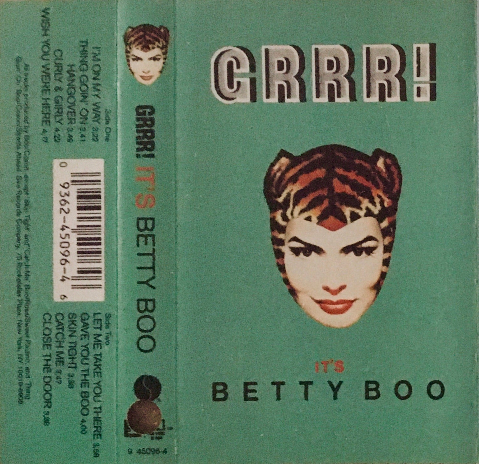 Betty Boo “Grrr! It’s Betty Boo” CS (1992)
