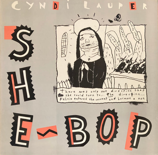 Cyndi Lauper "She Bop" 12" Remix Single (1984)