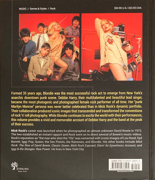 Debbie Harry & Blondie "Picture This" Book by Mick Rock (2019)