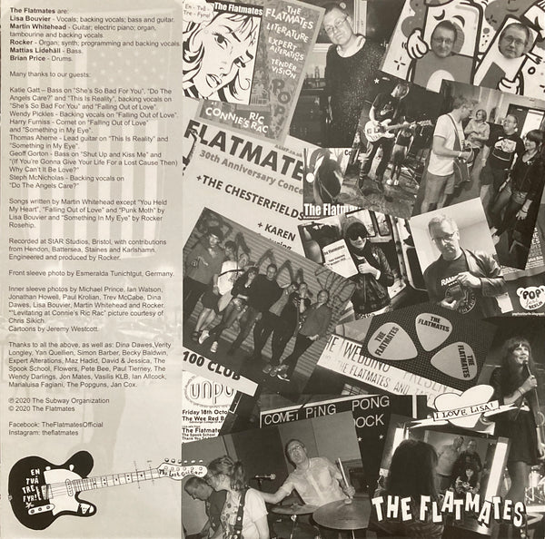 Flatmates "The Flatmates" White LP (2020)