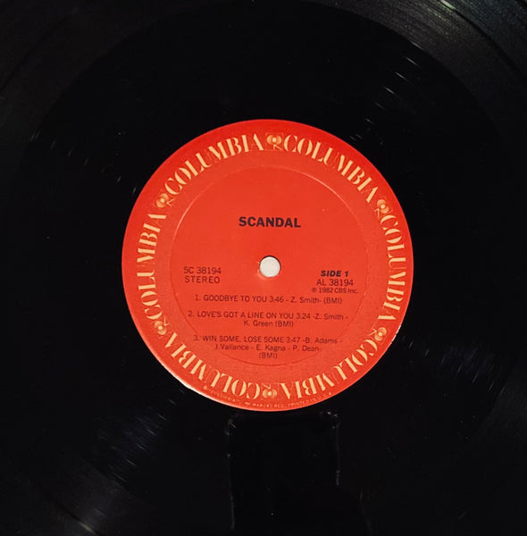 Scandal “Scandal” LP (1982)