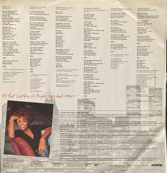 Whitney Houston "I'm Your Baby Tonight" LP (1990)