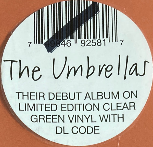 Umbrellas "The Umbrellas" COKE BOTTLE GREEN LP (2021)