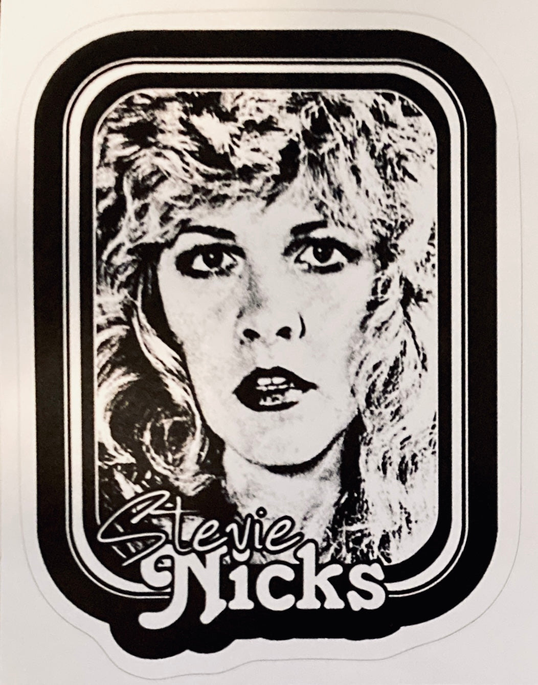 Stevie Nicks Retro Sticker
