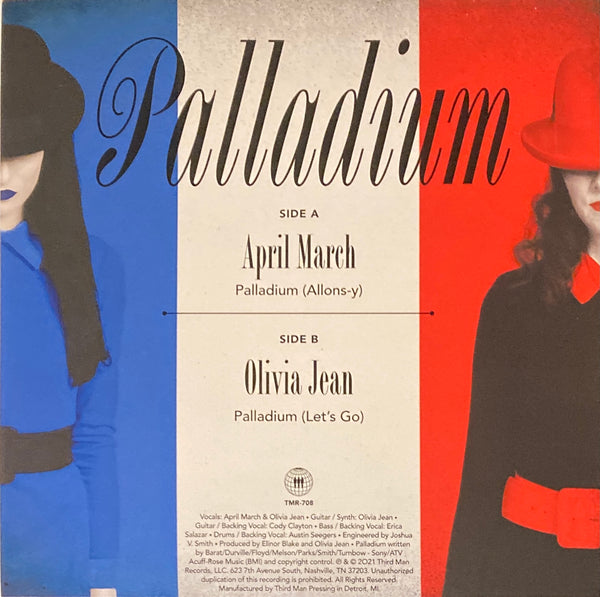 April March/Olivia Jean “Palladium” Single (2021)