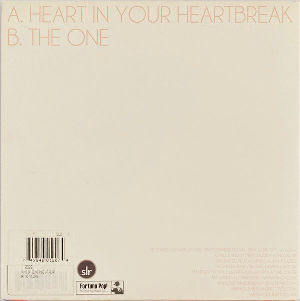Pains Of Being Pure At Heart “Heart In Your Heartbreak” Single (2010)