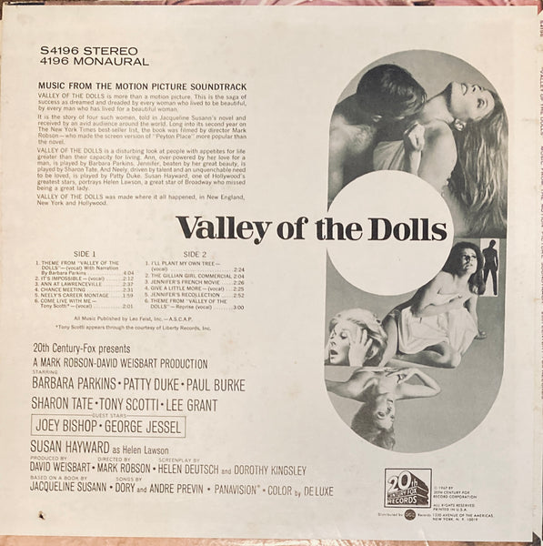 Various “Valley Of The Dolls” LP (1967)