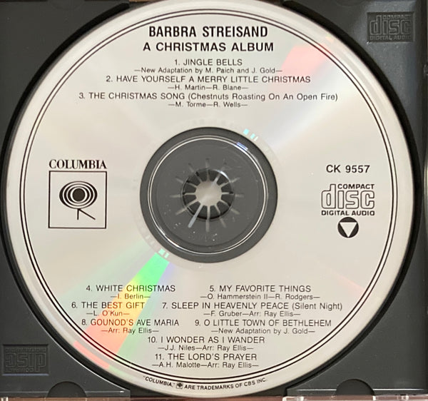 Barbra Streisand "A Christmas Album" CD (1967)