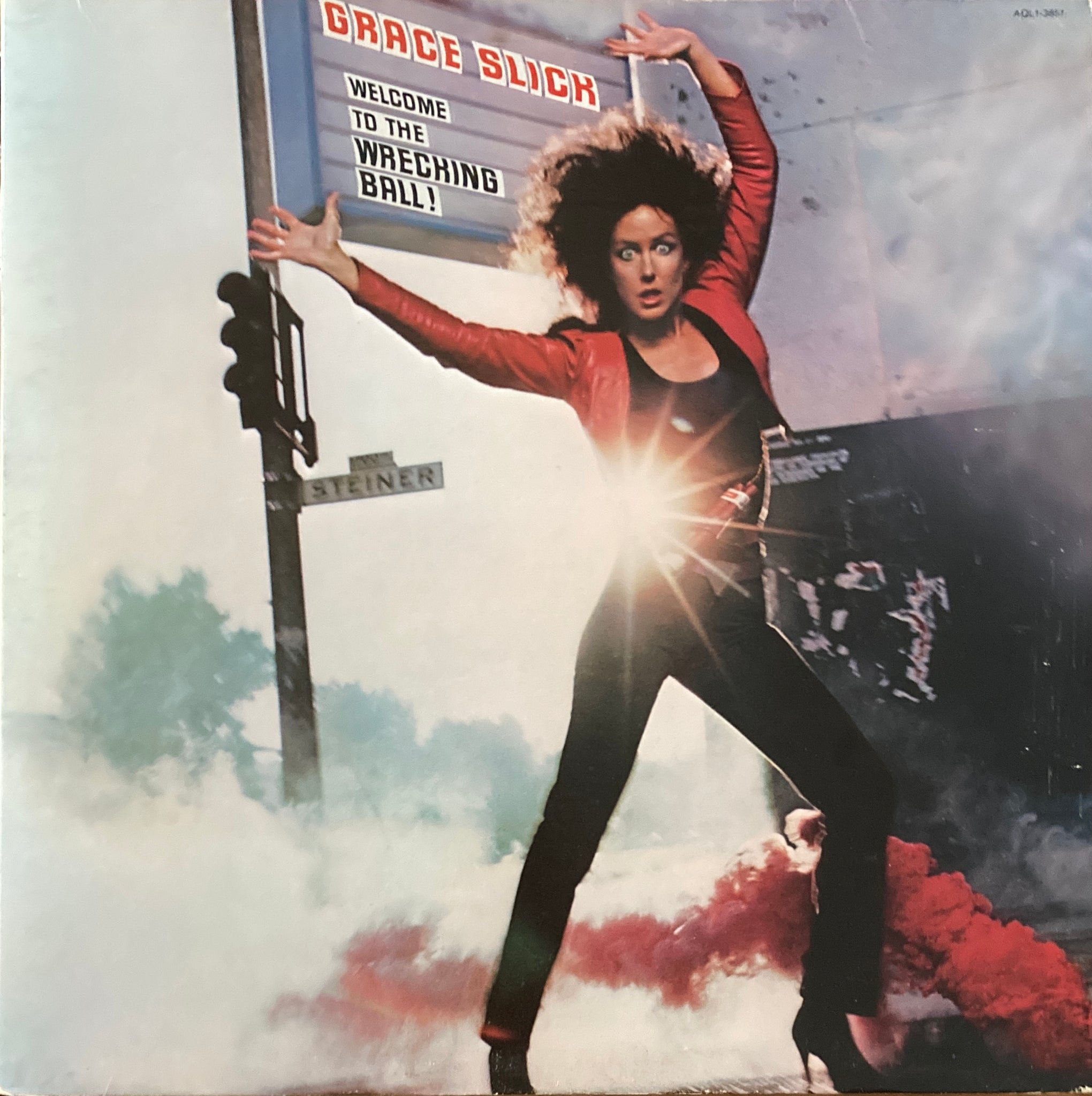 Grace Slick "Welcome To The Wrecking Ball!" LP (1981)