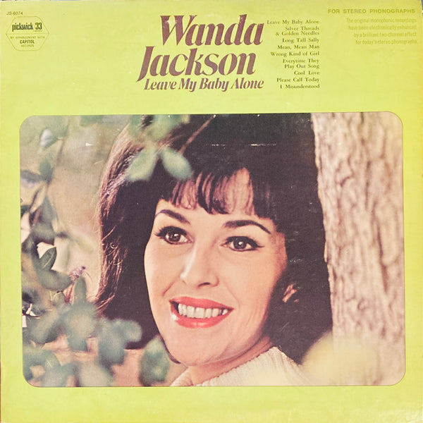 Wanda Jackson "Leave My Baby Alone" LP (1969)