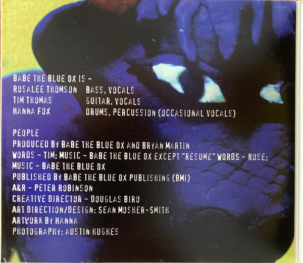 Babe The Blue Ox "People" PR CD (1996)