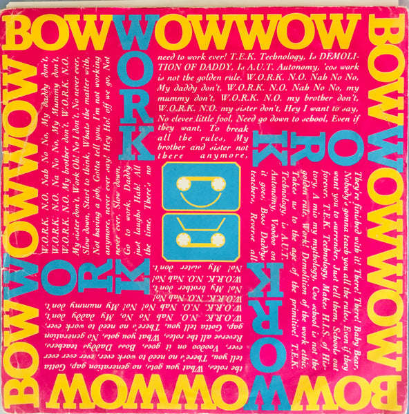 Bow Wow Wow “W.O.R.K.” Single (1981)
