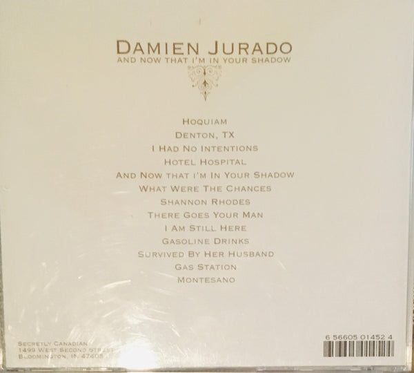 Damien Jurado “And Now That I’m In Your Shadow” CD (2006)
