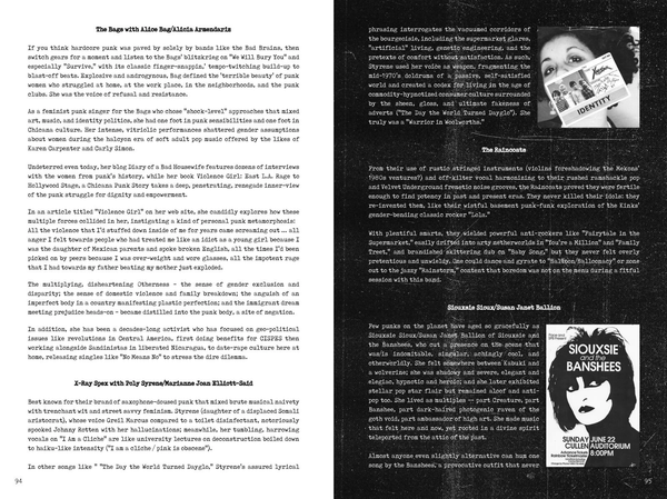 David A. Ensminger "Punk Women: 40 Years of Musicians Who Built Punk Rock" Book (2021)